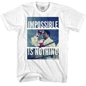 Muhammad Ali Impossible Nothing Quote Unisex T-Shirt